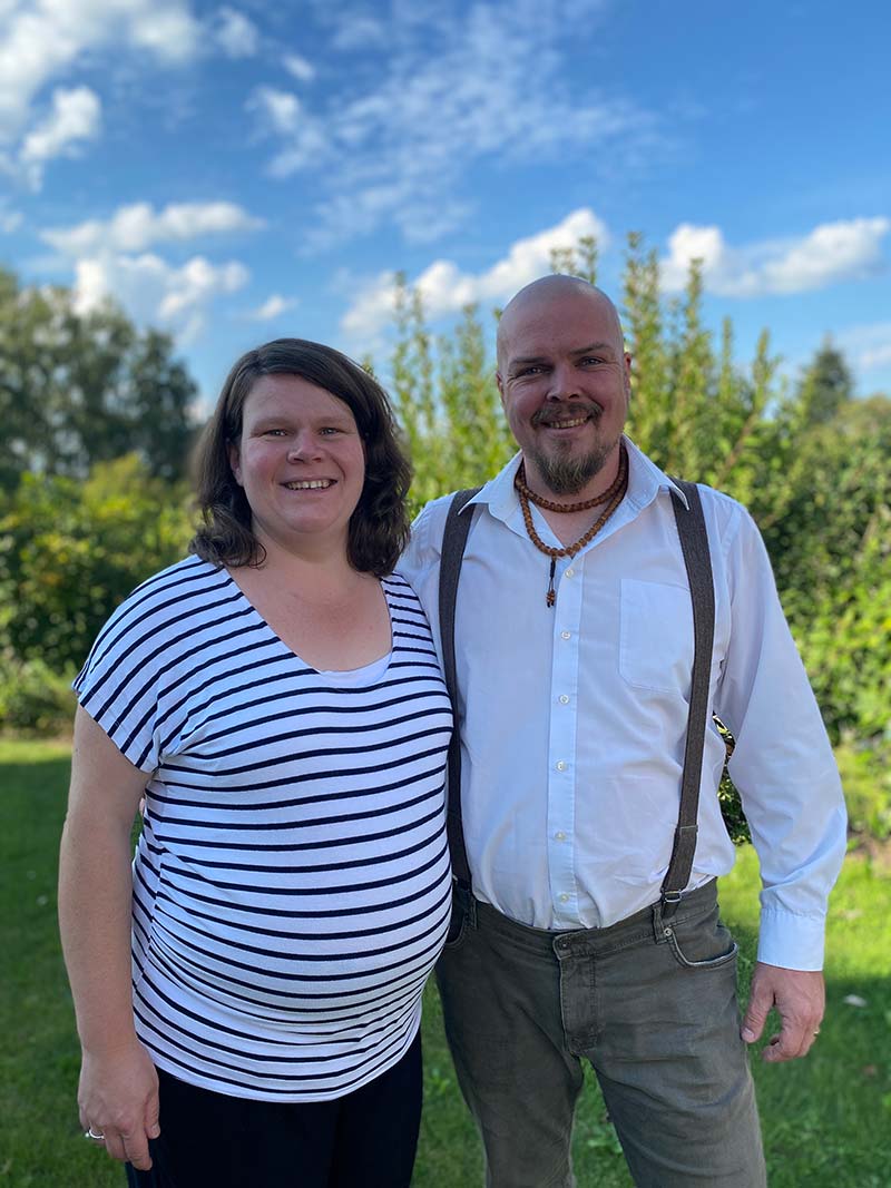 Sabrina und Heinrich Kath, Gründer der Grüneffekt GmbH